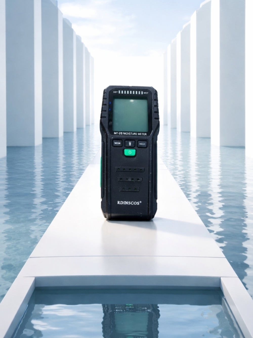 Black Portable Moisture Meter – Digital M120 Style